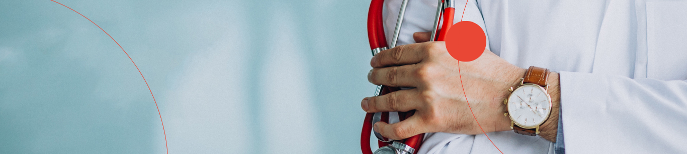 Imagem de cabeçalho com profissionais da saúde